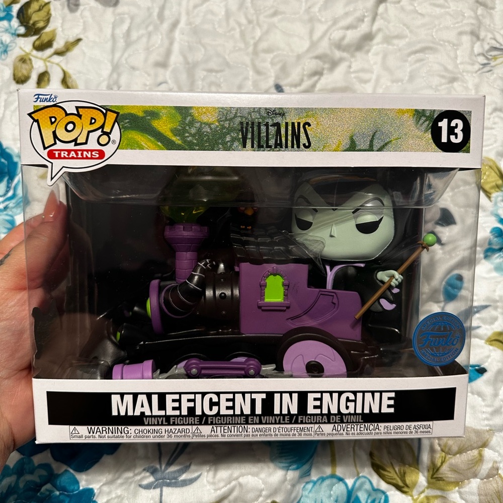 Maleficient in engine funko pop